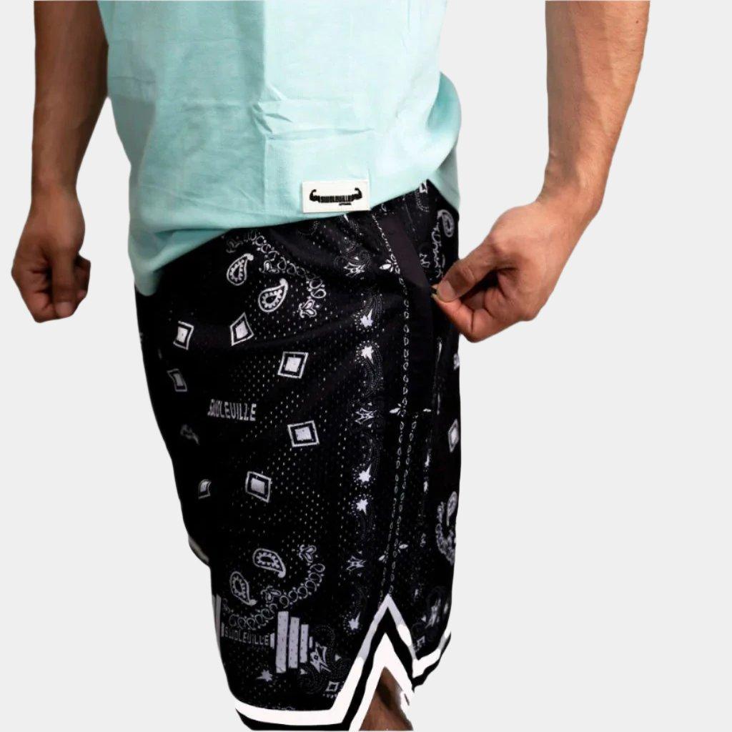 Paisley Print Basketball Shorts - Swoleville Apparel