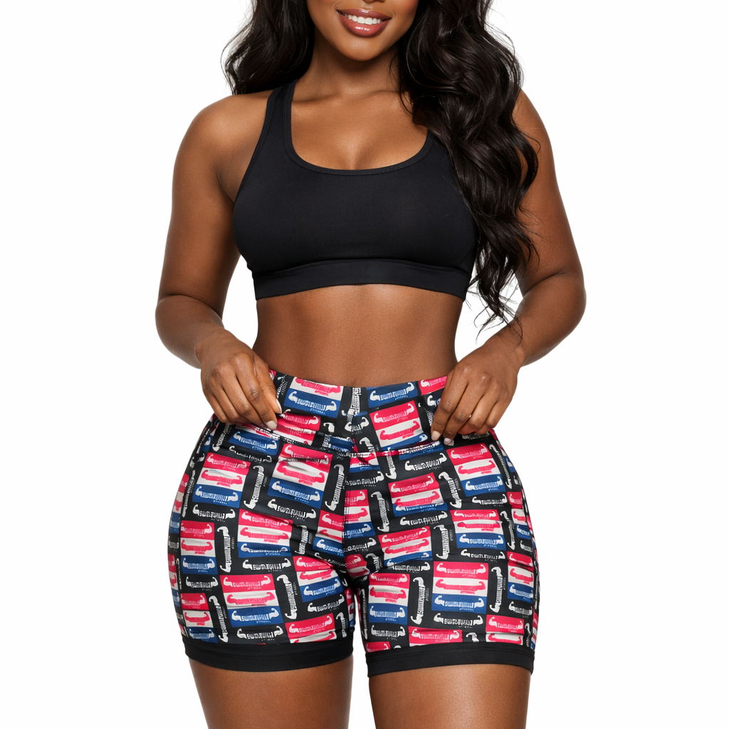 Swoleville All Over Biker Shorts – Comfortable & Stylish Performance Fit