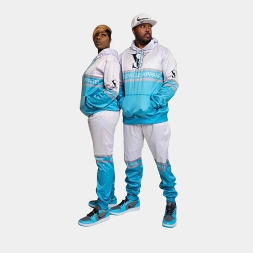 Baggy Fit Tracksuit With Hoodie – Oversized Two-Piece Active Set | Streetwear, Gym & Casual Wear