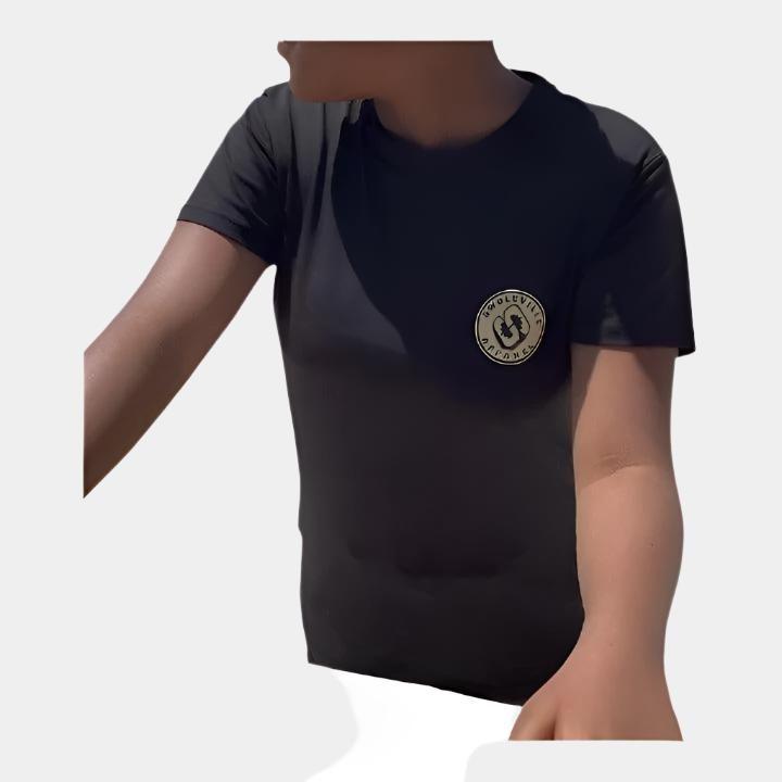 Dumbbell Graphic Tee-Shirt – Trendy & Comfortable Gym Tee
