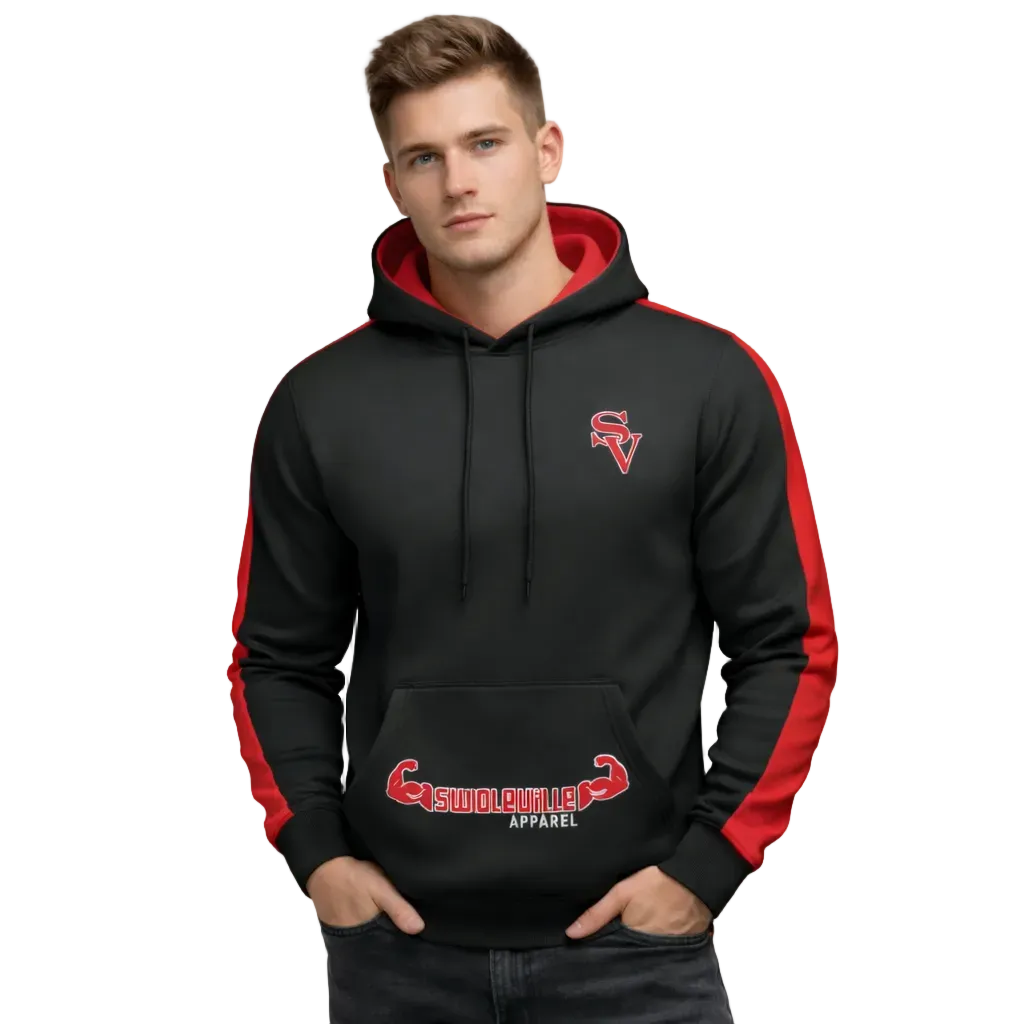 Fleece Swoleville Hoodie – Premium Warm Gym & Streetwear Pullover