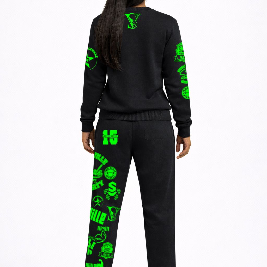 AOP Crew Neck With Sweat Pants