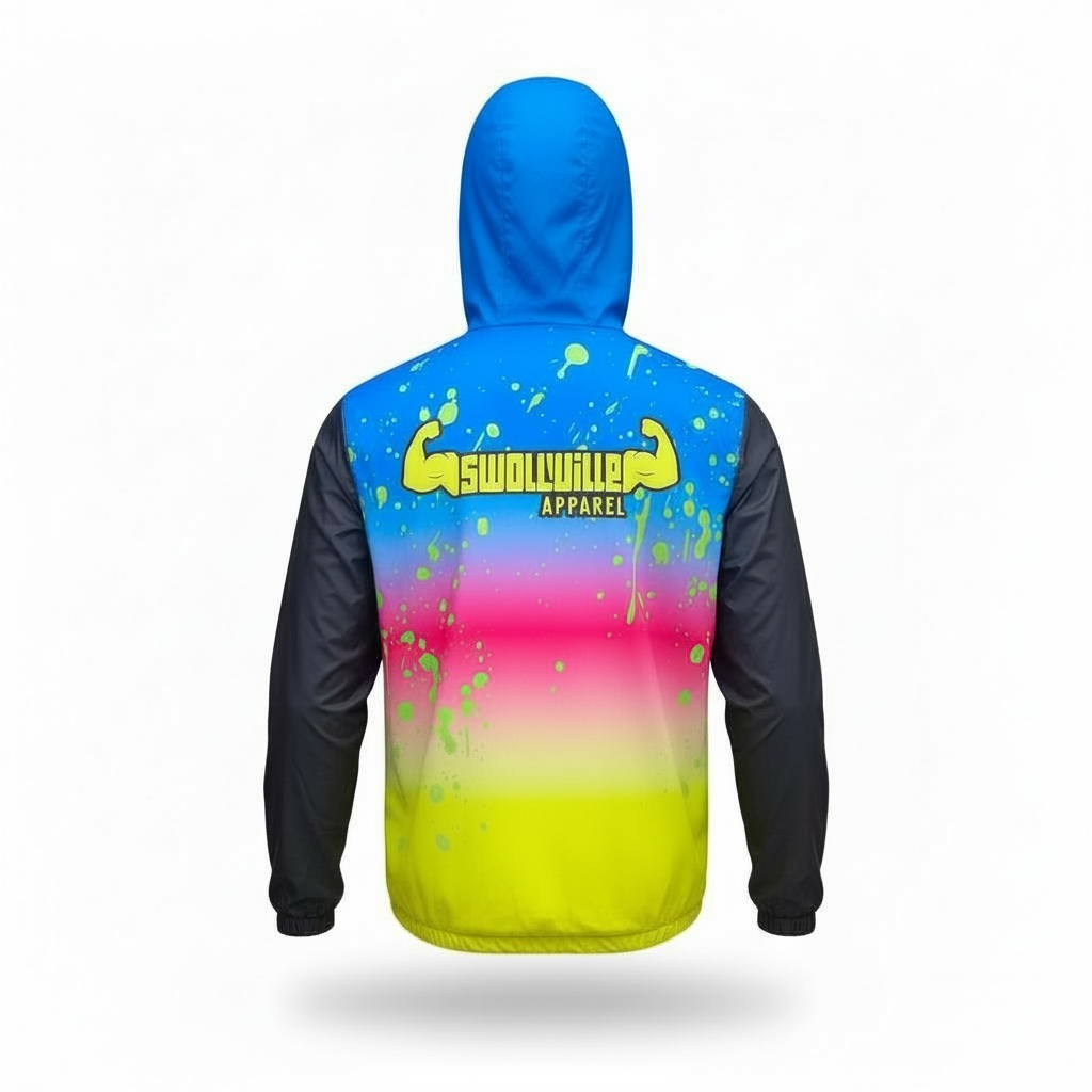 Swoleville Windbreaker – Lightweight & Water-Resistant Jacket