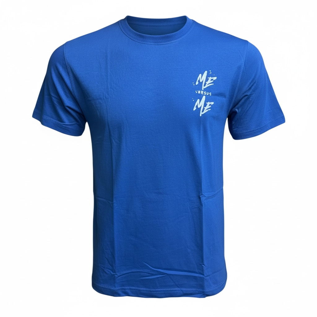 Me Verse Me Graphic T-Shirt – Motivational Fitness Tee | Bold Gym & Streetwear Mindset Shirt