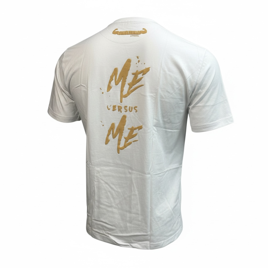 Me Verse Me Graphic T-Shirt – Motivational Fitness Tee | Bold Gym & Streetwear Mindset Shirt
