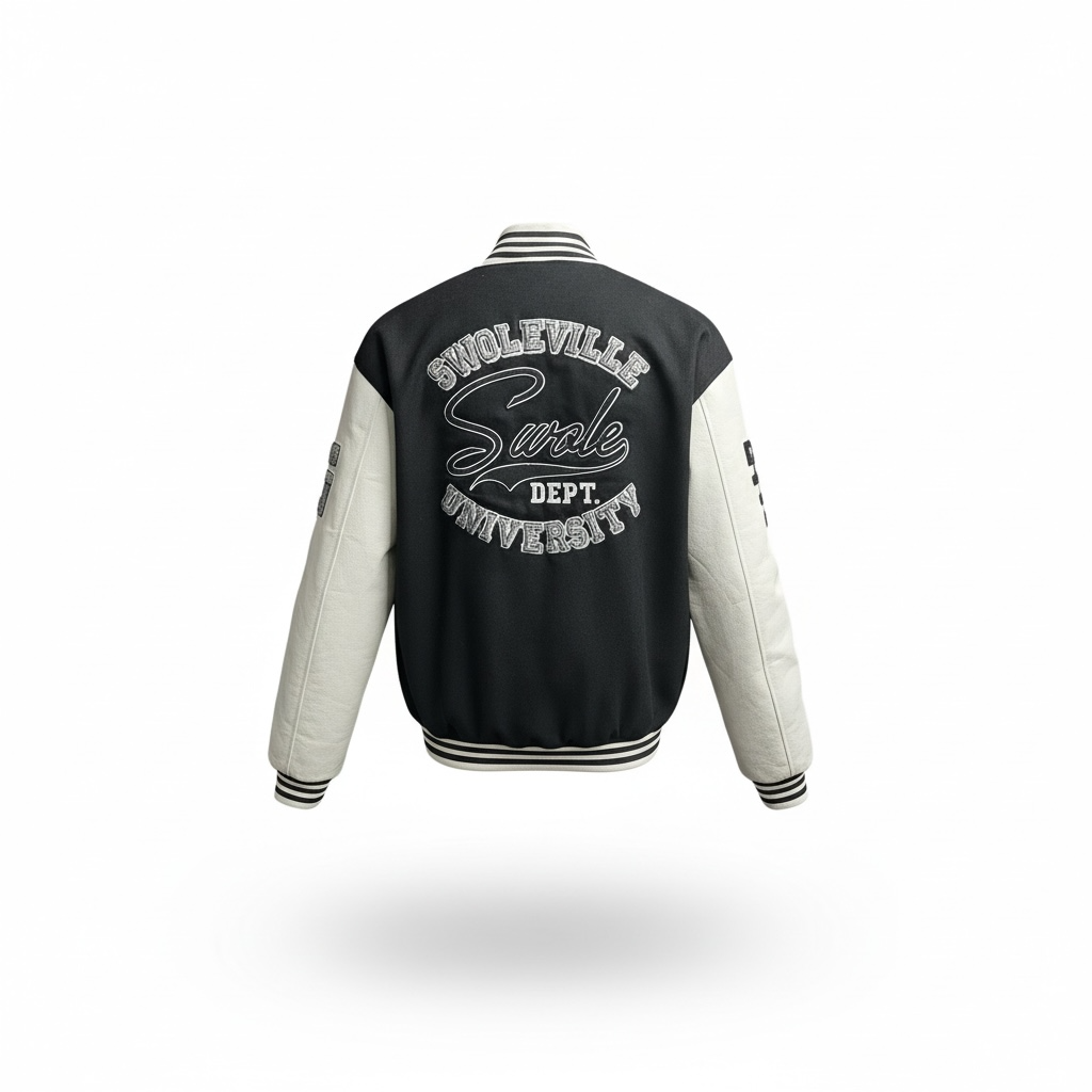 Cool SV Varsity Jacket – Classic Letterman Jacket for Everyday Style | Premium Athletic & Streetwear Outerwear