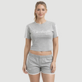Signature Crop Short Set – Stylish & Comfortable Matching Outfit