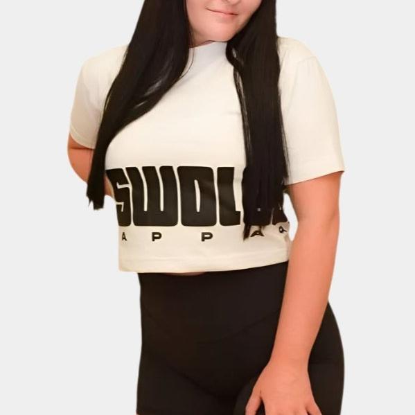 Showoff Crop Top – Women’s Stylish Athletic & Streetwear Top | Gym, Yoga & Casual Wear-3