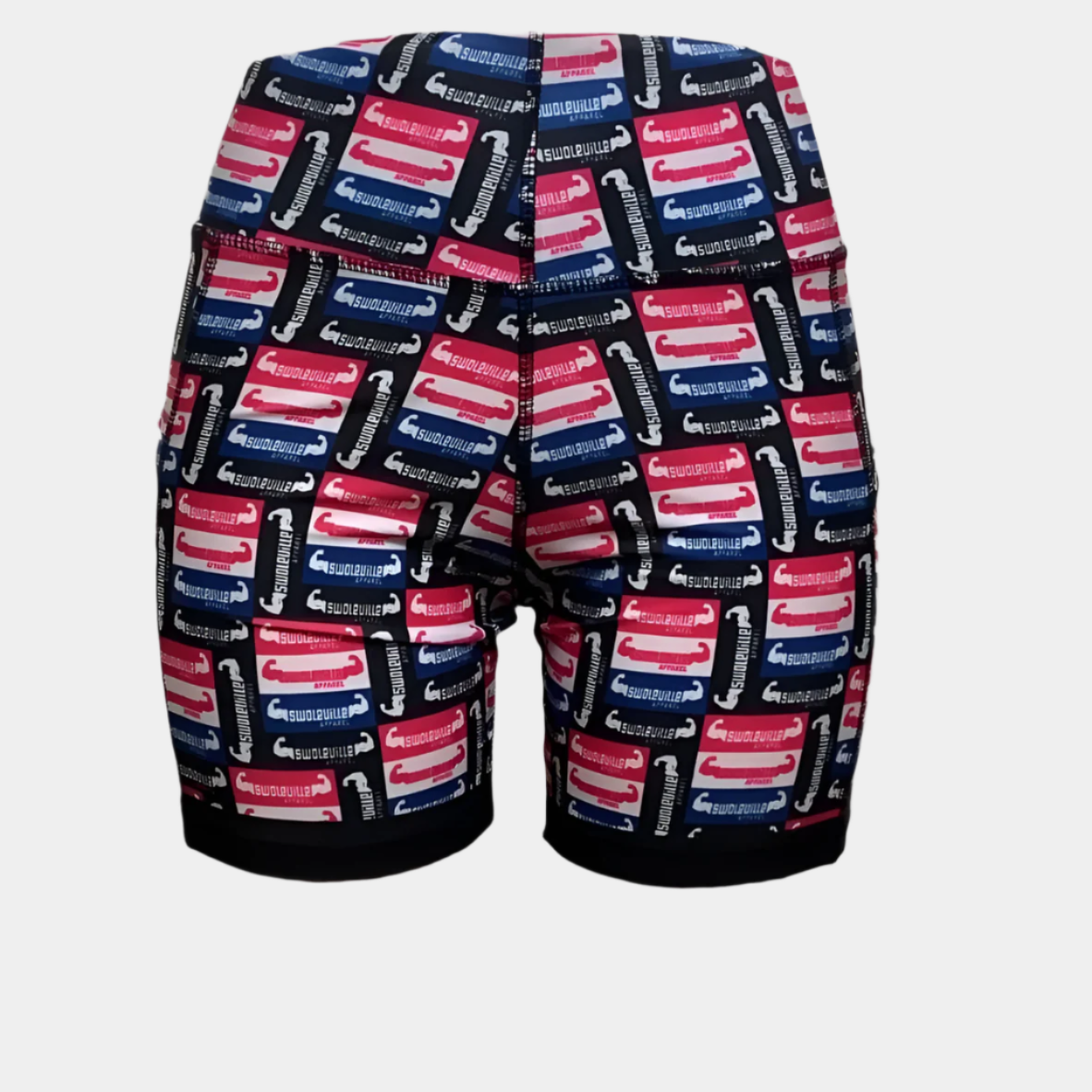 Swoleville Over Biker Shorts – Comfortable & Stylish Performance Fit-1