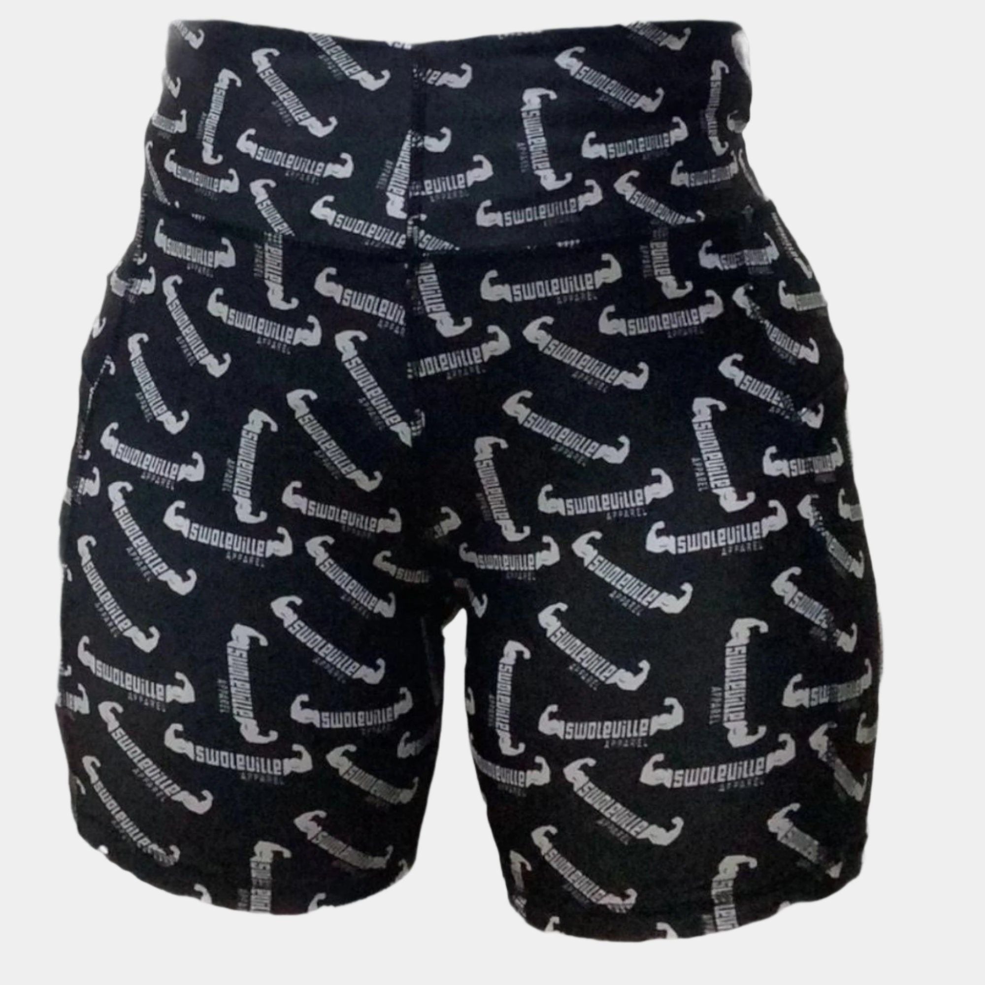 Swoleville Over Biker Shorts – Comfortable & Stylish Performance Fit
