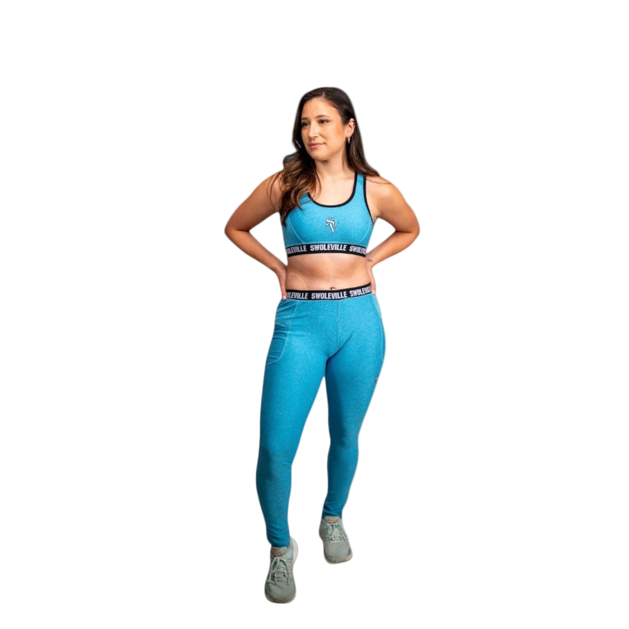 Women’s Seamless Workout Set – Comfort SV Sports Bra and Leggings
