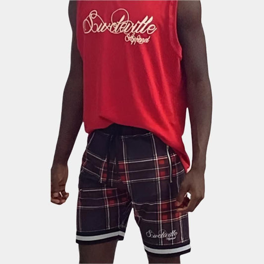 Plaid Swoleville Signature Shorts - Swoleville Apparel